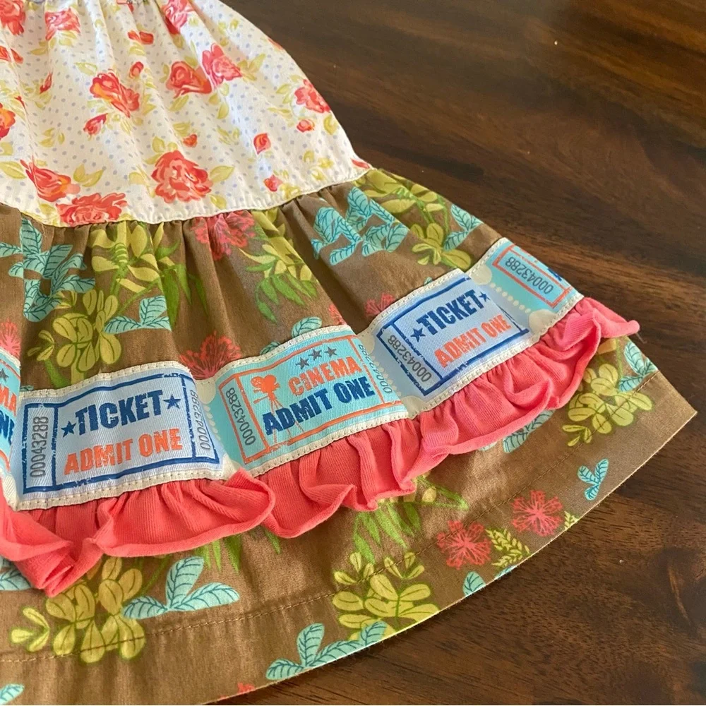 Matilda Jane Tiered Raffle Ticket Ellie Dress - Picture 6 of 13